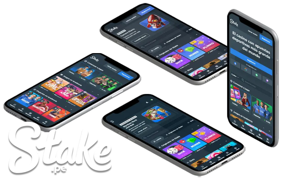 Aplicación móvil Stake Perú