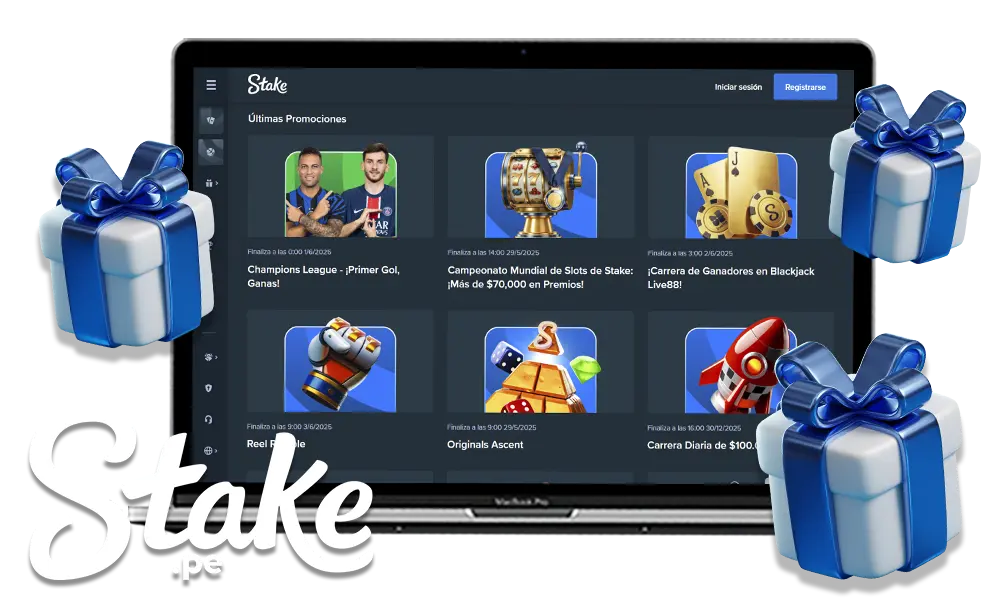 Bonificaciones y promociones Stake Perú